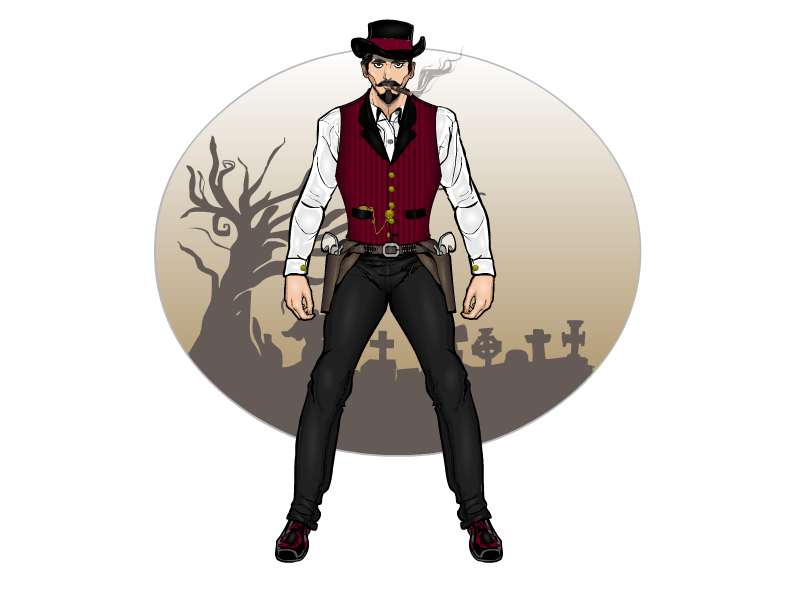 Gunslinger By Robm Heromachine Character Portrait Creator