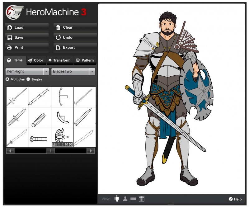 Heromachine 3 Premium Heromachine Character Portrait Creator